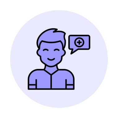 Pozitif Düşünce konsepti vektör illüstrasyonu