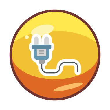 Dolgu simgesi, vektör illüstrasyonu   