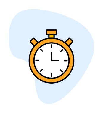 Kronometre basit vektör simgesi