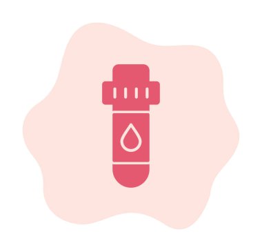 Kan Test Ağı simgesi, vektör illüstrasyonu