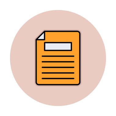 Seo Rapor. dosya belgesi izole edilmiş simge vektör illüstrasyon tasarımı                    