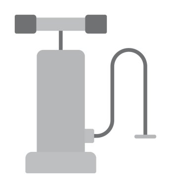 Hava Pompası ağ ikonu vektör illüstrasyonu