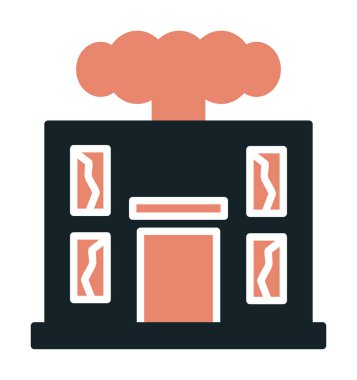 Savaş Yıkım konsepti vektör çizimi