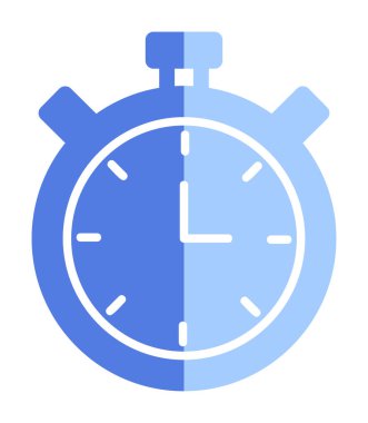 Kronometre basit vektör simgesi