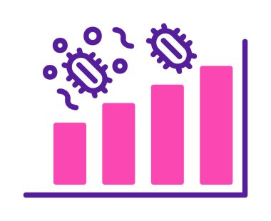 ilerlemeyi artıran veri analiz renk simgesi