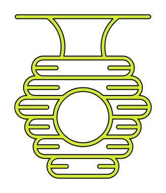 Beehive icon vector illustration
