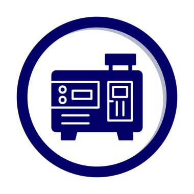 Elektrik jeneratörü satır simgesi biçimi