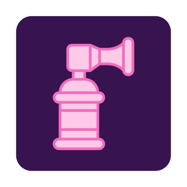 Air Horn simgesinin vektör illüstrasyonu