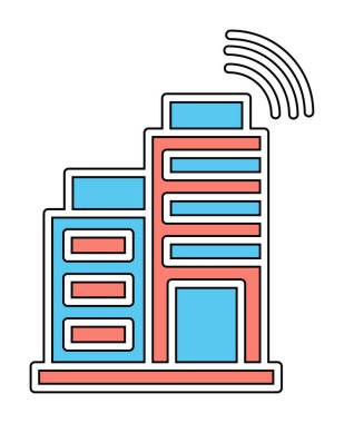 vector illustration of smart city  