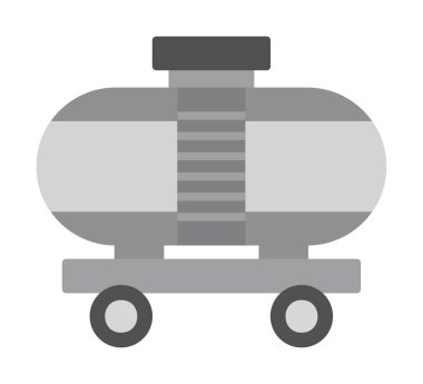 Tren, vagon nakliye ikonları. Kargo için lojistik resimler