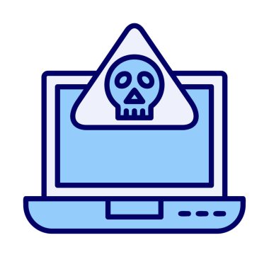 dizüstü bilgisayar simgesi, vektör illüstrasyonu basit tasarım