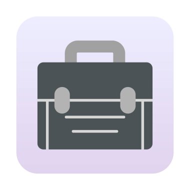 evrak çantası simgesi vektör illüstrasyon tasarımı