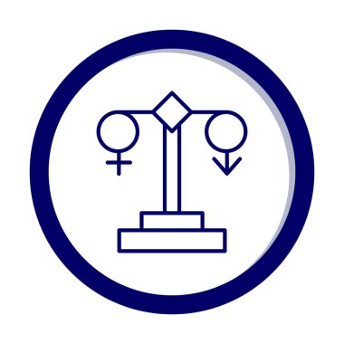 Cinsiyet eşitliği simgesi simgesi