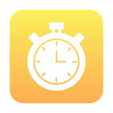 Kronometre basit vektör simgesi