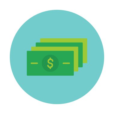 para düz simgesi, vektör illüstrasyonu