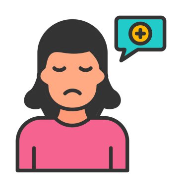 Pozitif Düşünce konsepti vektör illüstrasyonu