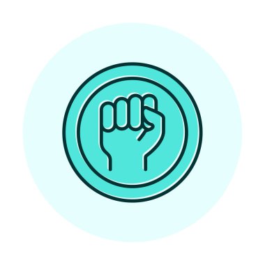 Irkçılık yok, vektör illüstrasyonu 