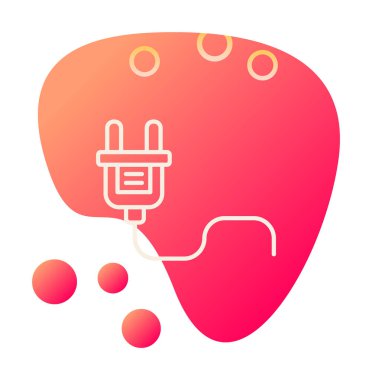 Dolgu simgesi, vektör illüstrasyonu   