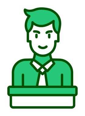 ana bilgisayar simgesi vektör çizimi