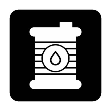 Fıçı ikonu. Vektör İllüstrasyonu