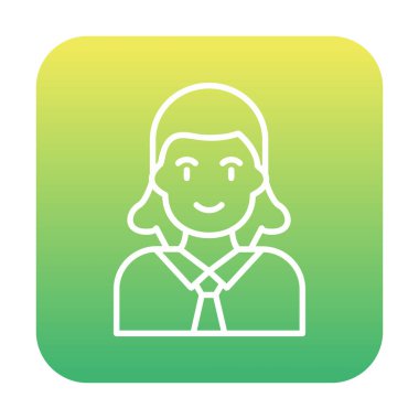 Psikiyatrist simgesi vektör illüstrasyonu