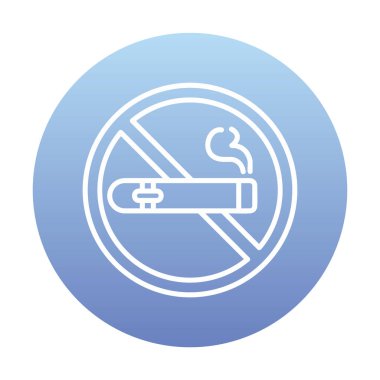 Yasak puro sigara içmek yasak ikon vektör resimleme tasarımı yasak 