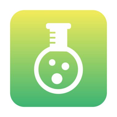 Zehir. Web simgesi basit illüstrasyon 