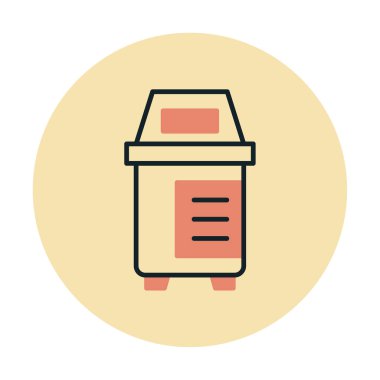 Bağış Kutusu vektör simgesi