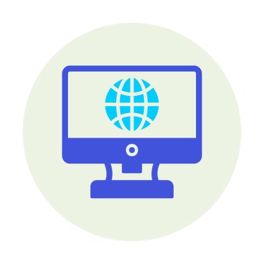 Internet bağlantısı simgesini vektör çizim