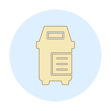 Bağış Kutusu vektör simgesi