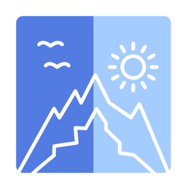 fotoğraf simgesi vektör illüstrasyonu