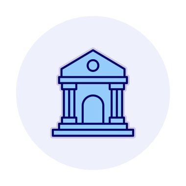 Simge vektör tasarlamak yapı Müzesi