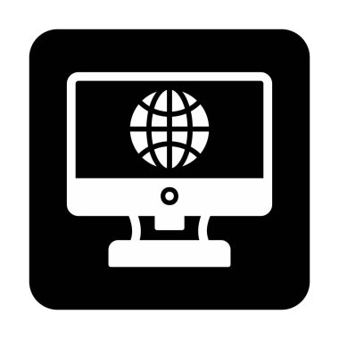 Internet bağlantısı simgesini vektör çizim