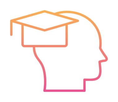 Eğitim ikonu vektör illüstrasyon tasarımı