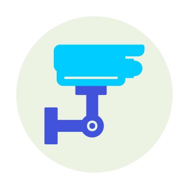 ccTV kamerasının vektör illüstrasyonu 