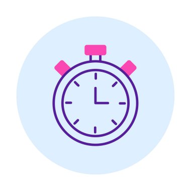 Kronometre basit vektör simgesi