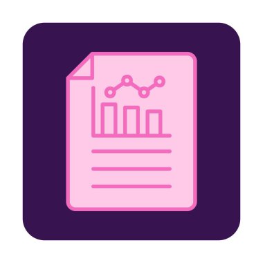 çubuk çizelgesi vektör illüstrasyonu