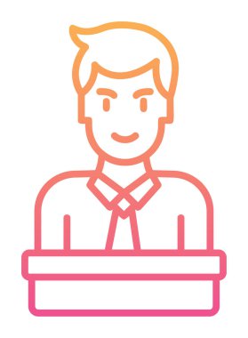 ana bilgisayar simgesi vektör çizimi