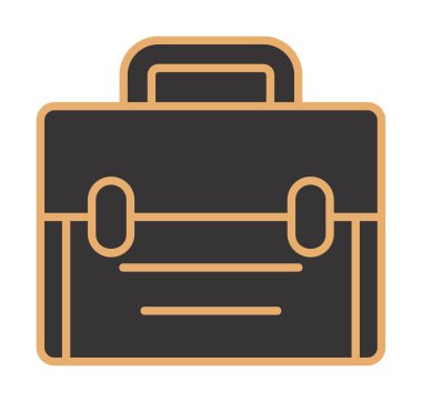 evrak çantası simgesi vektör illüstrasyon tasarımı