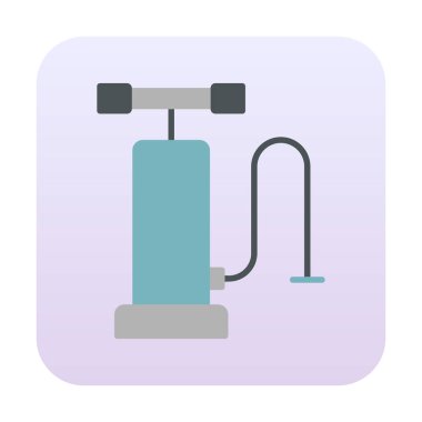 Hava Pompası ağ ikonu vektör illüstrasyonu