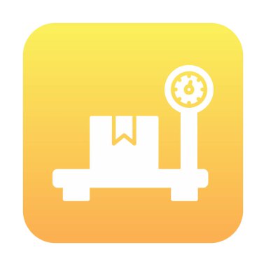 ölçekli düz simge, vektör illüstrasyonu 