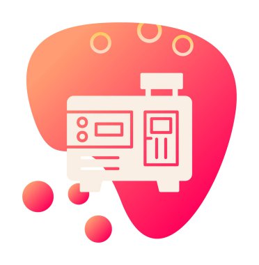 Elektrik jeneratörü satır simgesi biçimi