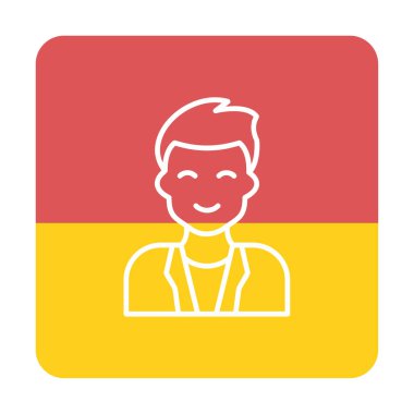 Doktor simgesinin vektör çizimi