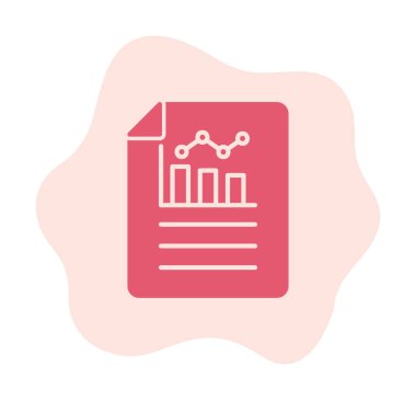 çubuk çizelgesi vektör illüstrasyonu