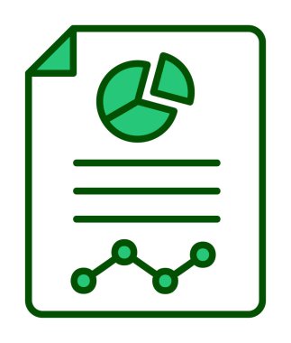 Analiz web simgesi vektör illüstrasyonu    