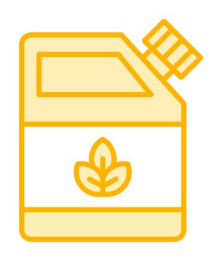 Modern Eko Yakıt simgesinin vektör çizimi                     