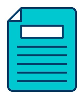 Seo Rapor. dosya belgesi izole edilmiş simge vektör illüstrasyon tasarımı                    