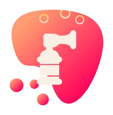 Air Horn simgesinin vektör illüstrasyonu