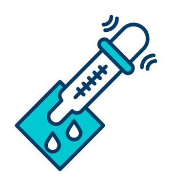 Deneme. Web simgesi basit illüstrasyon