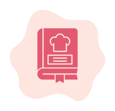 Tarif Defteri Simgesi - Tek Simge, Vektör